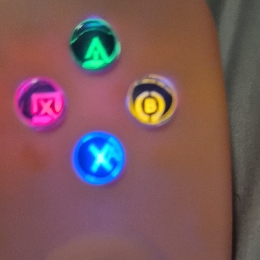 Pink Gaming Controller with LED Buttons - Picture 5 of 9